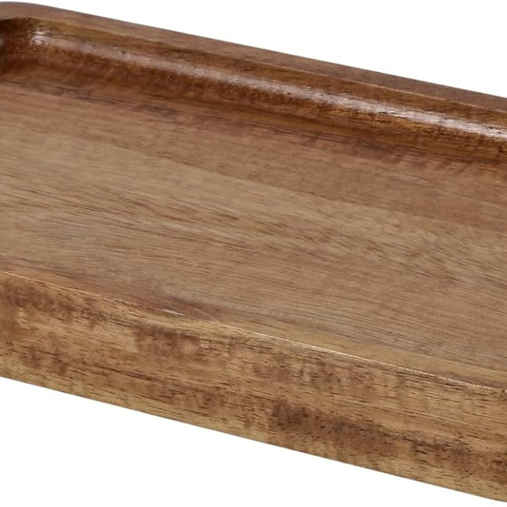 Vanity Tray, Bathroom Tray, Soap Dispenser Tray for Bathroom, Kitchen and Home D